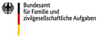 Logo Bundesamt für Familie und zivilgesellschaftliche Aufgaben (BAFzA)
