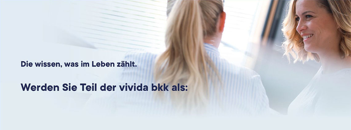 Headerbild vivida bkk - Leiterin (m/w/d) Digitalisierung und interner Service - 7722001